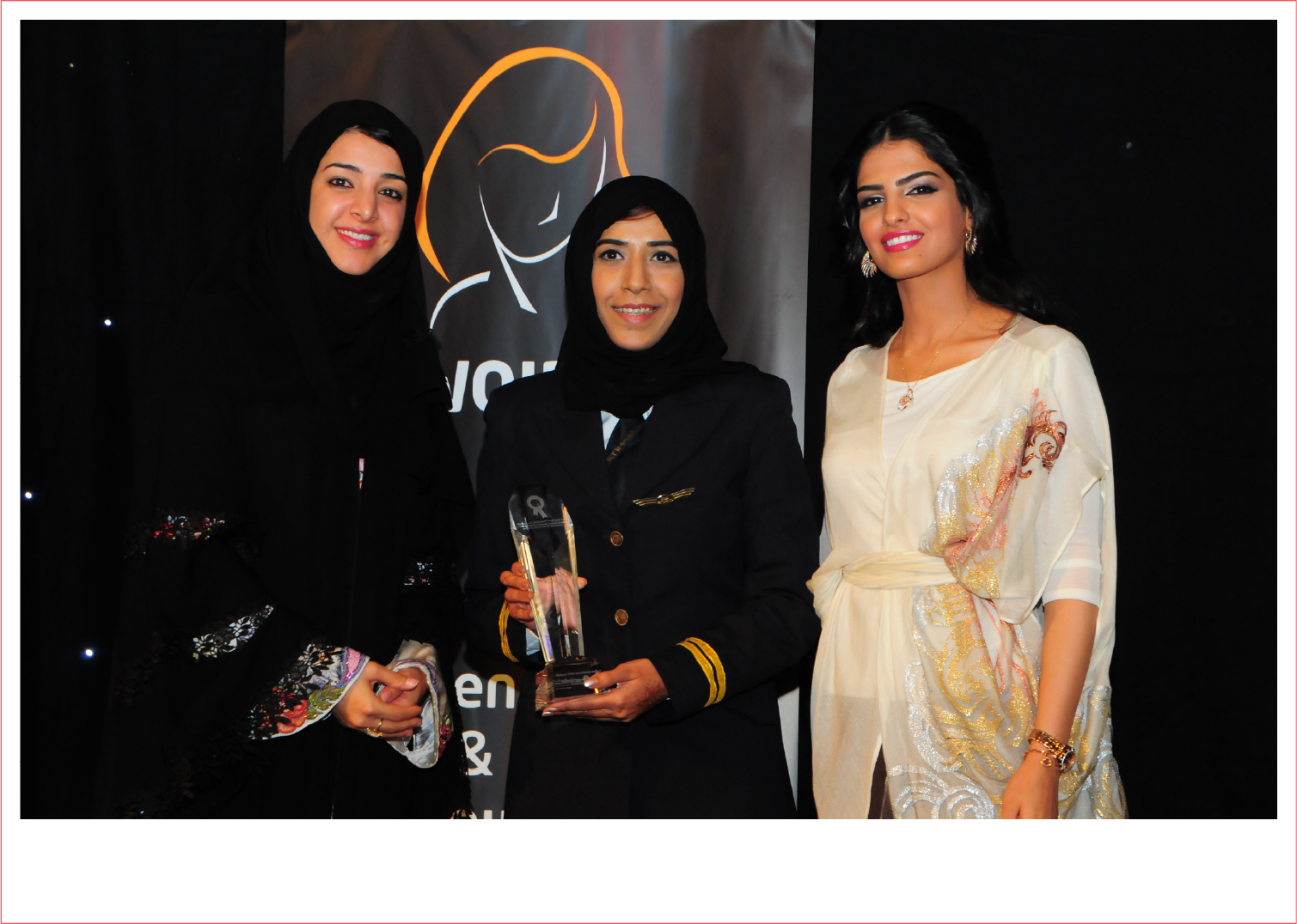 Honourees with awards at the ceremony